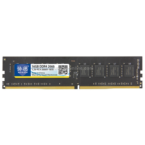 XIEDE X056 DDR4 2666MHz 16GB General Full Compatibility Memory RAM Module for Desktop PC