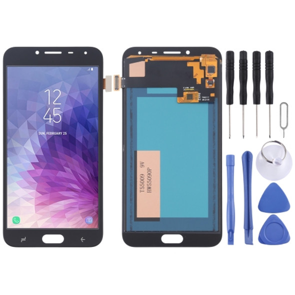 TFT Material LCD Screen and Digitizer Full Assembly for Galaxy J4 (2018) J400F/DS, J400G/DS(Black)