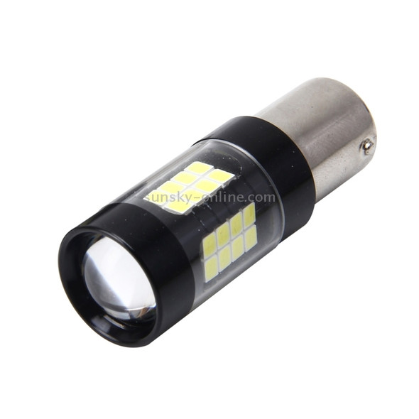 1156/BA15S 7W 420LM 42LEDs DC 12V SMD-3528 Car Tail Bulb Turn Signal Auto Reverse Lamp Daytime Turn Running Light Car Source (White Light)