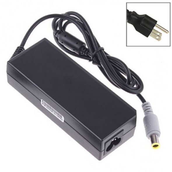 US Plug AC Adapter 20V 4.5A 90W for ThinkPad Notebook, Output Tips: 7.9 x 5.0mm