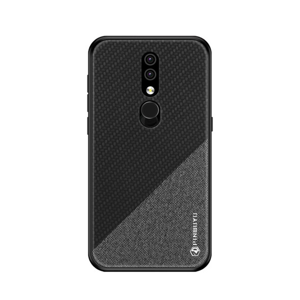 PINWUYO Honors Series Shockproof PC + TPU Protective Case for Nokia 4.2 (Black)