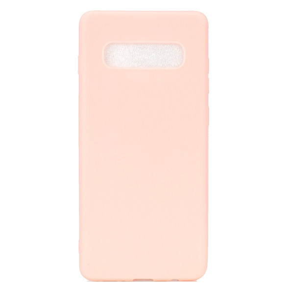For Galaxy S10 5G Candy Color TPU Case(Pink)