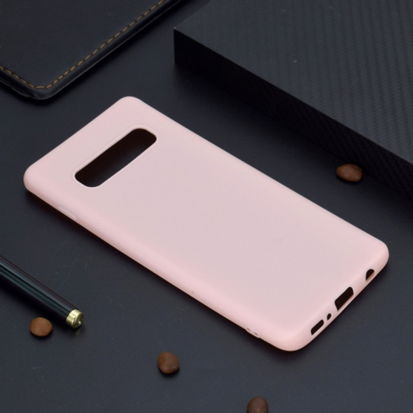 For Galaxy S10 5G Candy Color TPU Case(Pink)