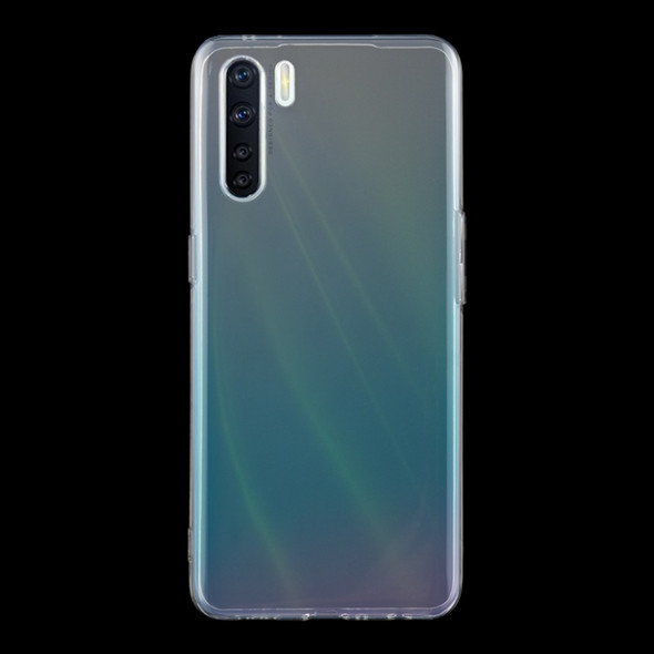 For OPPO A91 0.75mm Ultrathin Transparent TPU Soft Protective Case