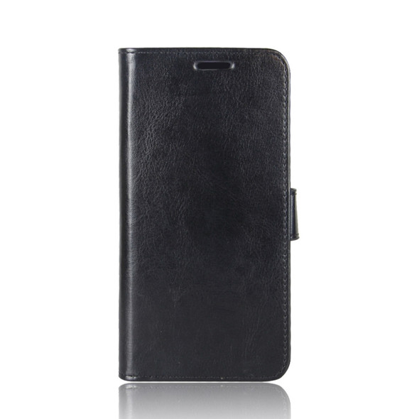 Crazy Horse Texture Horizontal Flip Leather Case for Nokia 5.1 Plus(X5), with Wallet & Holder & Card Slots (Black)