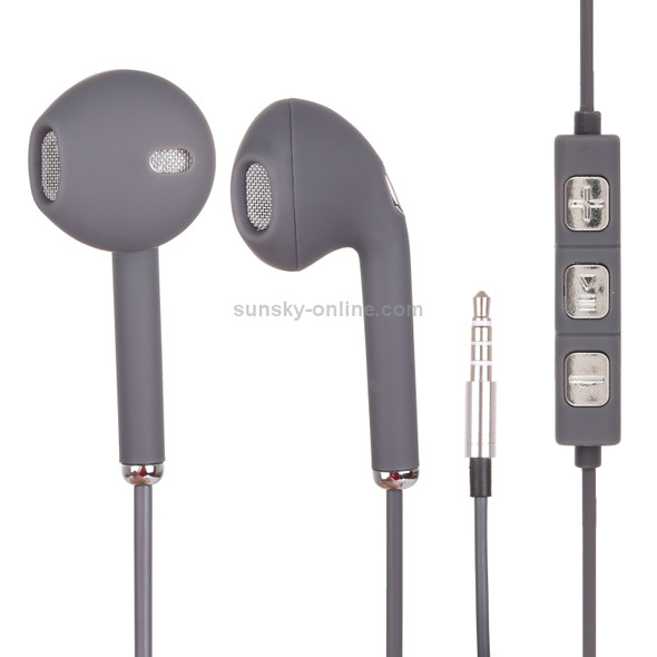 3.5mm Jack Wired Earphone (Silver)