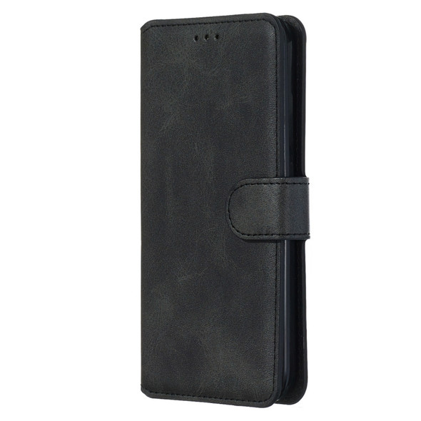 For Nokia 2.2 Classic Calf Texture Horizontal Flip PU Leather Case, with Holder & Card Slots & Wallet(Black)