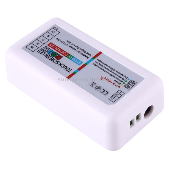 2.4G Touch Screen Remote RGBW LED Controller