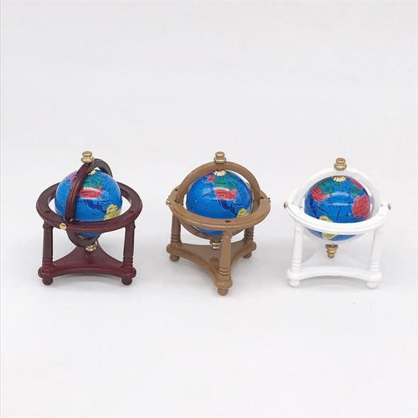 3 PCS Doll House Mini Globe Living Room Accessories Children Educational Toys, Random Color Dlivery