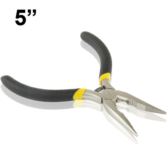 5 inch Chrome Stainless Steel Nose Pliers