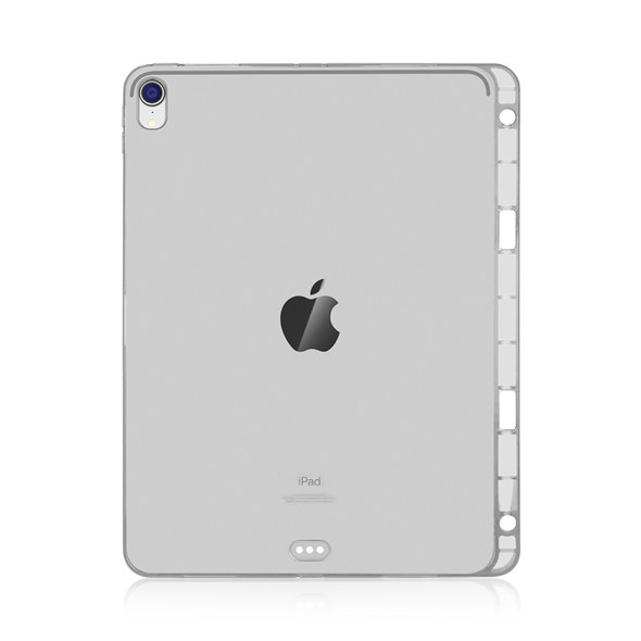 Highly Transparent TPU Soft Protective Case for iPad Pro 12.9 inch (2018), with Pen Slot (Transparent)