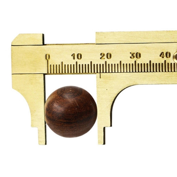 Portable Mini Brass Sliding 80mm Gauge Vernier Bead Jewelry Measuring Caliper