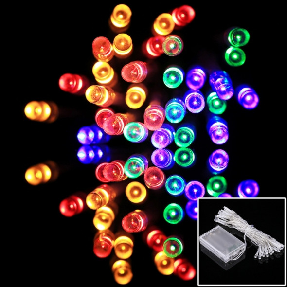 3m String Decoration Light, For Christmas Party, 30 LED, RGB Light, 2-Mode Flash, Battery Powered