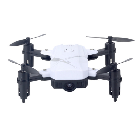 LF602 Mini Quadcopter Foldable RC Drone without Camera, One Battery, Support Forwards & Backwards, 360 Degrees Rotating(White)