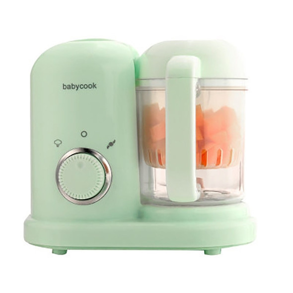 Multifunction Baby Food Cooking Maker Steamer Mixing Grinder Food Supplementary Machine(Green)