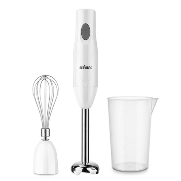 Multi-function Household Small Handheld Electric Stir Stick Baby Food Machine Food Supplement Kitchen Egg Beater, CN Plug, Specification:Three-Piece Set