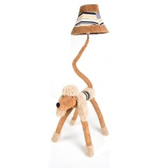 Creative Plush Animal Floor Lamp Bedroom Decoration Lamp(Dog)