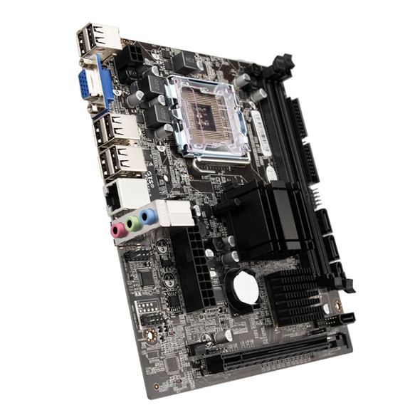 G41 DDR3 Desktop Computer Mainboard, Support for All Series LGA 775 / 771 Processors, Integrated Graphics