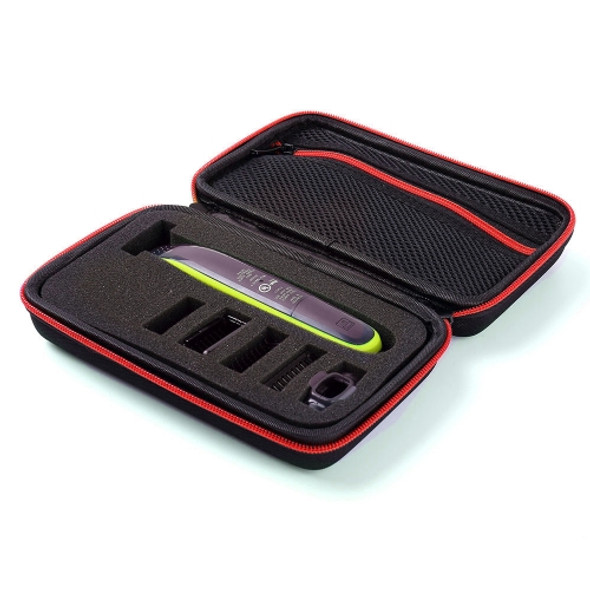 Portable Shaver EVA Protective Bag Storage Bag Box for Philips QP2530 / 2520 (Red)