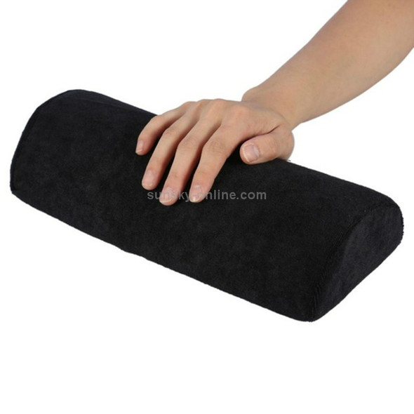 5 PCS Soft Hand Rests Washable Hand Cushion Sponge Pillow Holder Arm Rests Nail Art Manicure Hand Pillow Cushion(Black)