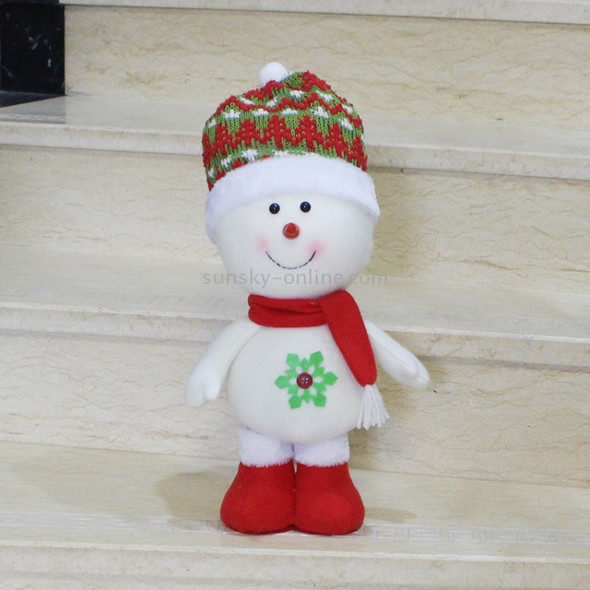 Large Size Standing Style Christmas Home Decoration Snowman Doll