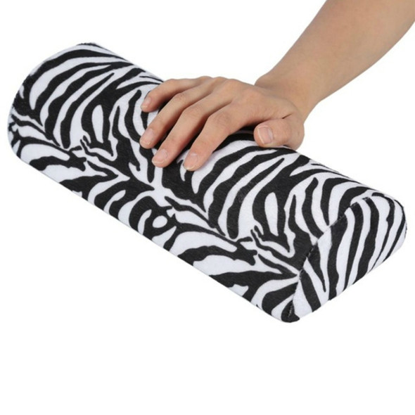 5 PCS Soft Hand Rests Washable Hand Cushion Sponge Pillow Holder Arm Rests Nail Art Manicure Hand Pillow Cushion(Zebra Pattern)