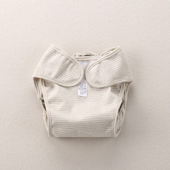 Natural Colored Cotton Breathable Adjustable Baby Waterproof Leak-proof Cloth Diaper, Specification:80 Yards(Grey)