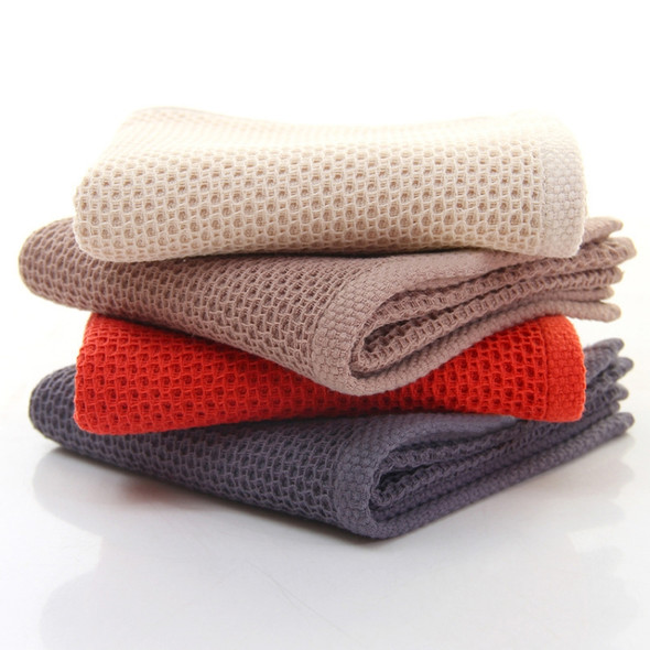 Soft Absorbent Cotton Towel(Coffee)