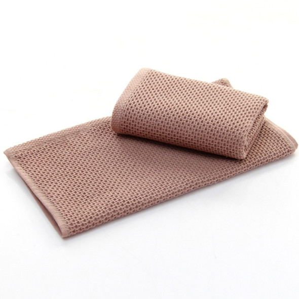 Soft Absorbent Cotton Towel(Coffee)