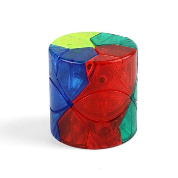 Third-order Shaped and Smooth Puzzle Cube Children's Puzzle Decompression Toy, Color:Transparent Color