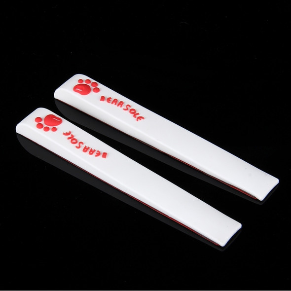 2 PCS PVC Car Auto Protection Anti-scratch Door Guard Decorative Sticker