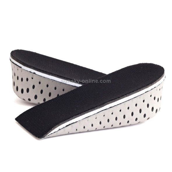 5 Pairs Heighten Heel Insert Shoes Pad Cushion Arch Height Increase Half Insole, Height: 4cm