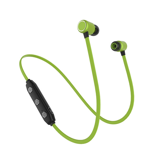 XRM-X4 Sports IPX4 Waterproof Magnetic Earbuds Wireless Bluetooth V4.2 Stereo Headset with Mic, For iPhone, Samsung, Huawei, Xiaomi, HTC and Other Smartphones(Green)