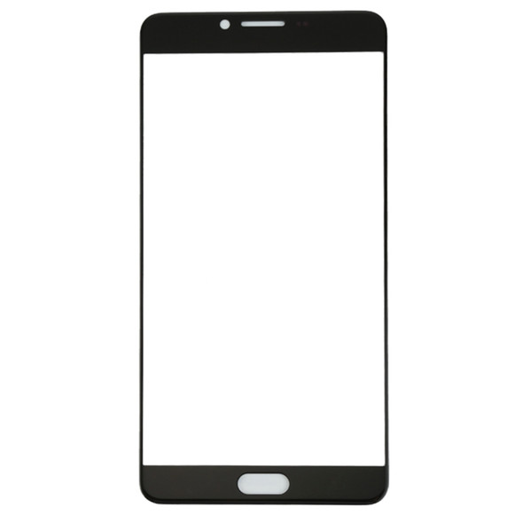 Front Screen Outer Glass Lens for Galaxy C9 Pro / C900 (Black)