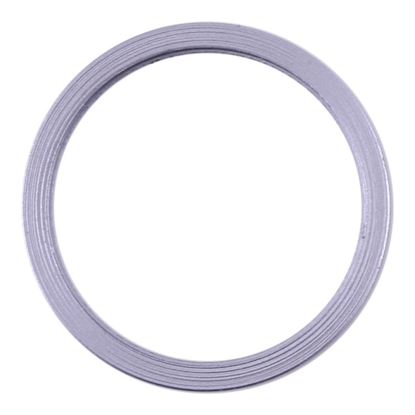 2 PCS Rear Camera Glass Lens Metal Protector Hoop Ring for iPhone 11(Purple)