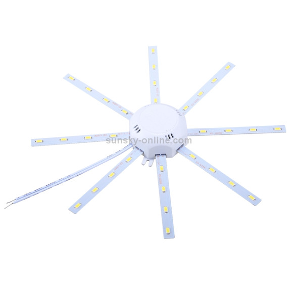 16W 32 LEDs SMD 5730 White Light LED Module Ceiling Replace Lamp Transformation Board Patch Light Source with Driver, AC 220V