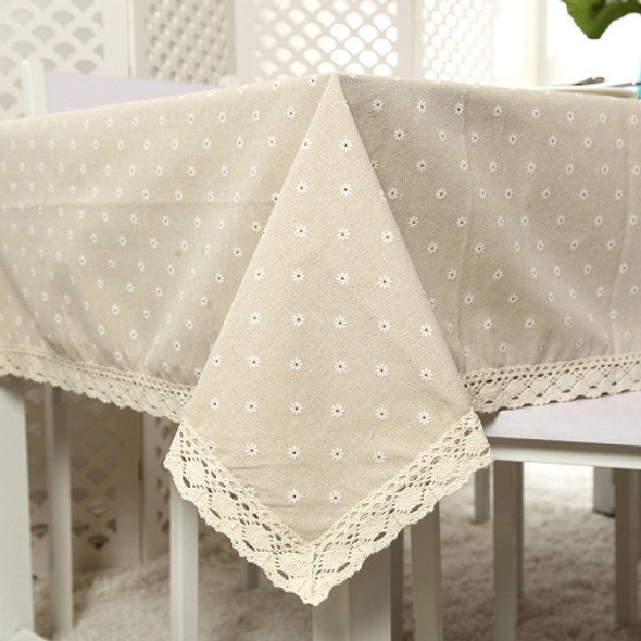 Lace Tablecloth Coffee Table Multifunctional Cover Towel, Size:90x90cm