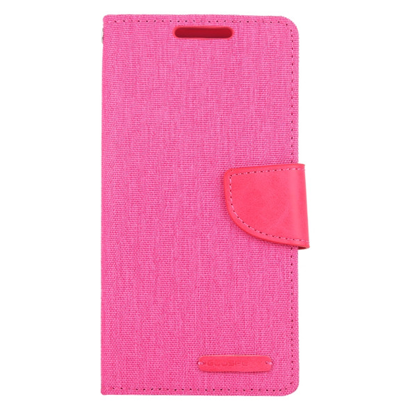 GOOSPERY JELLY RICH DIARY Horizontal Flip PU Leather Case with Card Slots & Wallet & Holder for Galaxy Note 10(Pink)