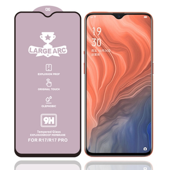 For OPPO Reno Z 9H HD High Alumina Full Screen Tempered Glass Film