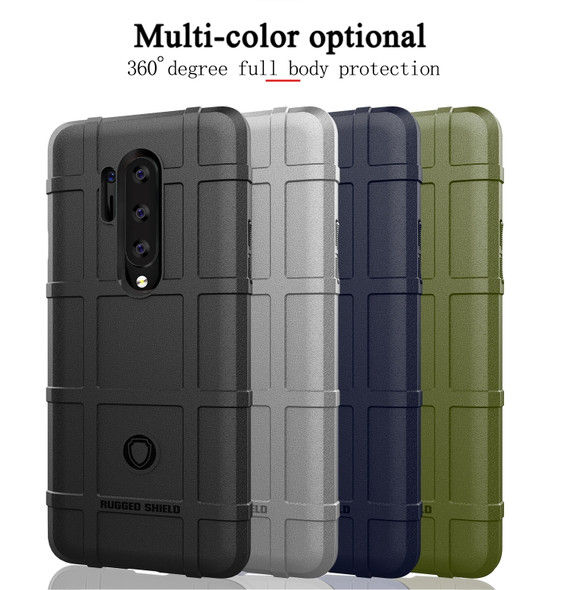 For OnePlus 8 Pro Full Coverage Shockproof TPU Case(Black)
