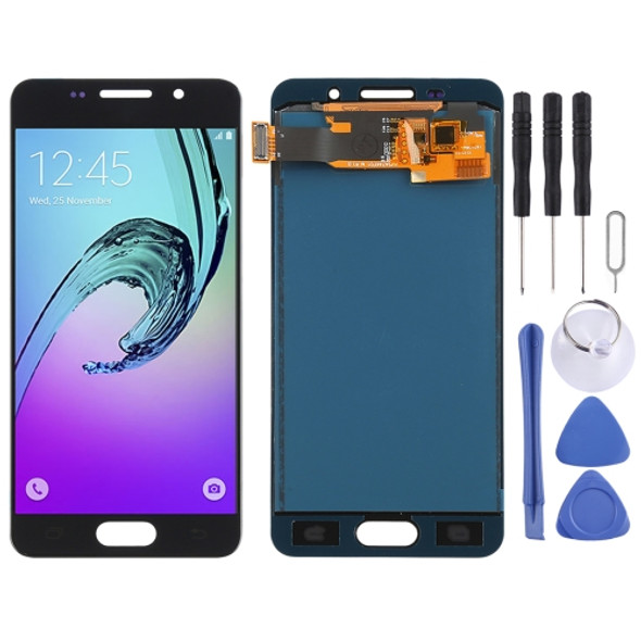 LCD Screen and Digitizer Full Assembly (TFT Material) for Galaxy A3 (2016), A310F, A310F/DS, A310M, A310M/DS, A310Y(Black)