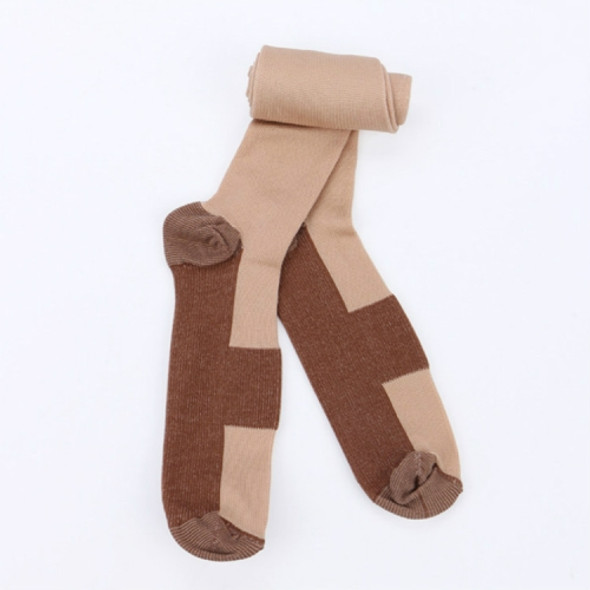 Nylon Outdoor Sports Socks Fiber Stockings, Size:L/XL(Skin Color)