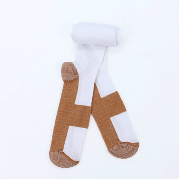 Nylon Outdoor Sports Socks Fiber Stockings, Size:XXL(White)