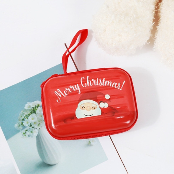 Christmas Cartoon Coin Purse Creative Square Storage Box Key Case(Type 1)