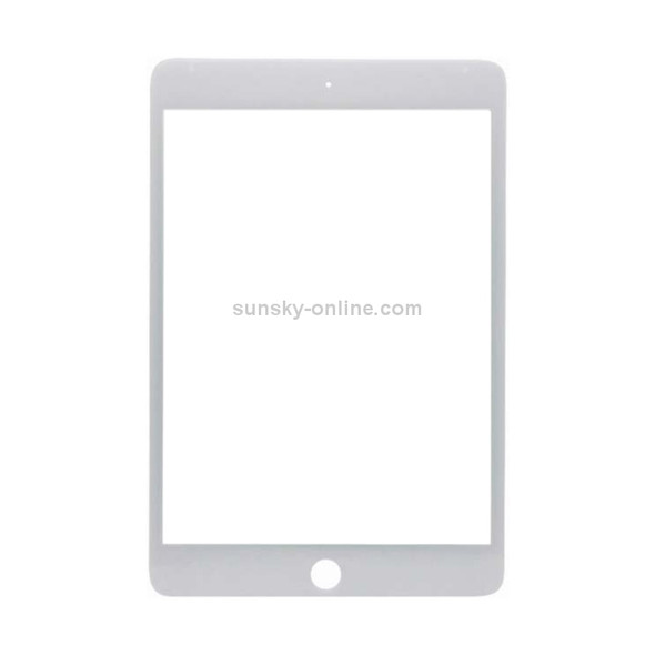 Front Screen Outer Glass Lens for iPad Mini 5 A2124 A2126 A2133 (White)