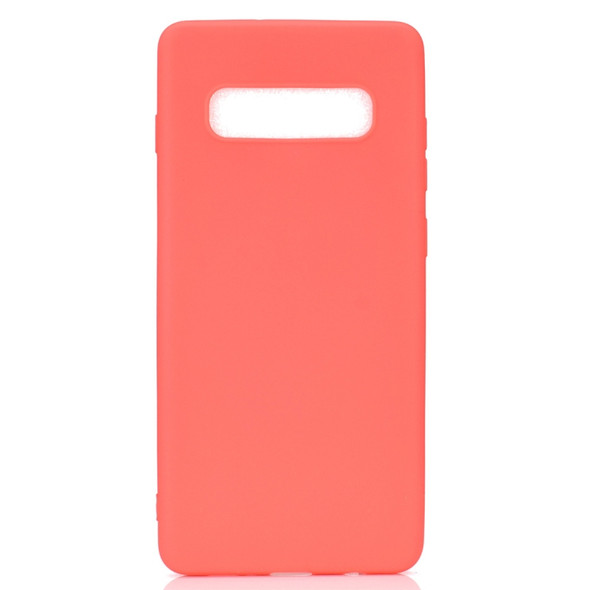 Candy Color TPU Case for Samsung Galaxy S10+ (Red)