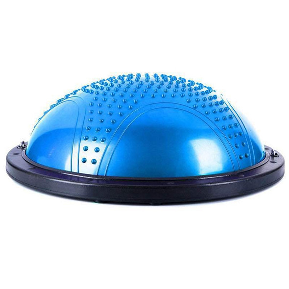Explosion-proof Yoga Ball Sport Fitness Ball Balance Ball with Massage Point, Diameter: 60cm(Blue)