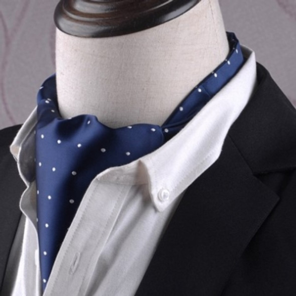 Gentleman's Style Polyester Jacquard Men's Trendy Scarf Fashion Dress Suit Shirt British Style Scarf(L244)