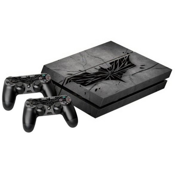 Bats Pattern Protective Skin Sticker Cover Skin Sticker for PS4 Game Console