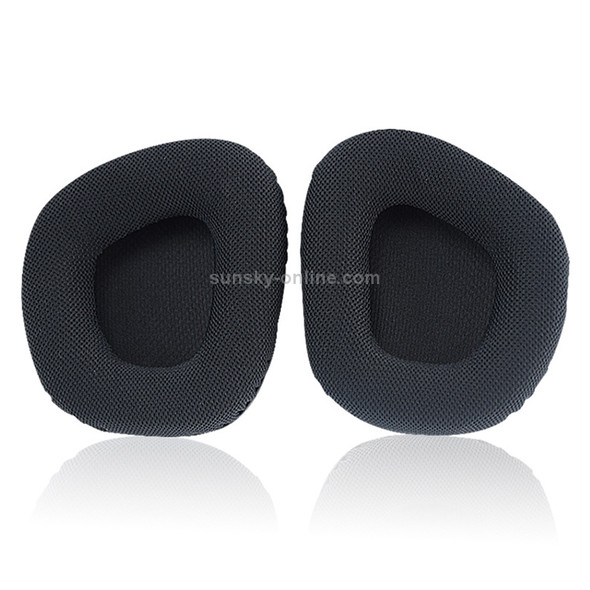 2 PCS For Corsair Void RGB Pro Headphone Cushion Mesh Cloth Cover Earmuffs Replacement Earpads